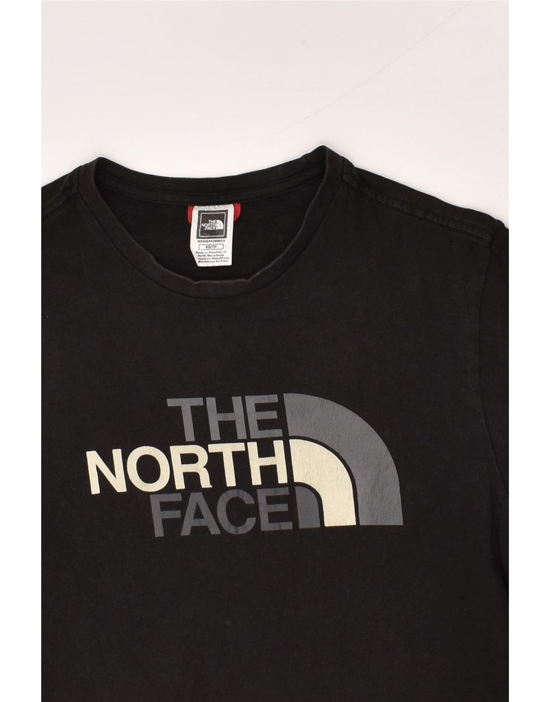 THE NORTH FACE Mens Graphic T-Shirt Top XS Black Cotton | Vintage The North Face | Thrift | Second-Hand The North Face | Used Clothing | Messina Hembry 