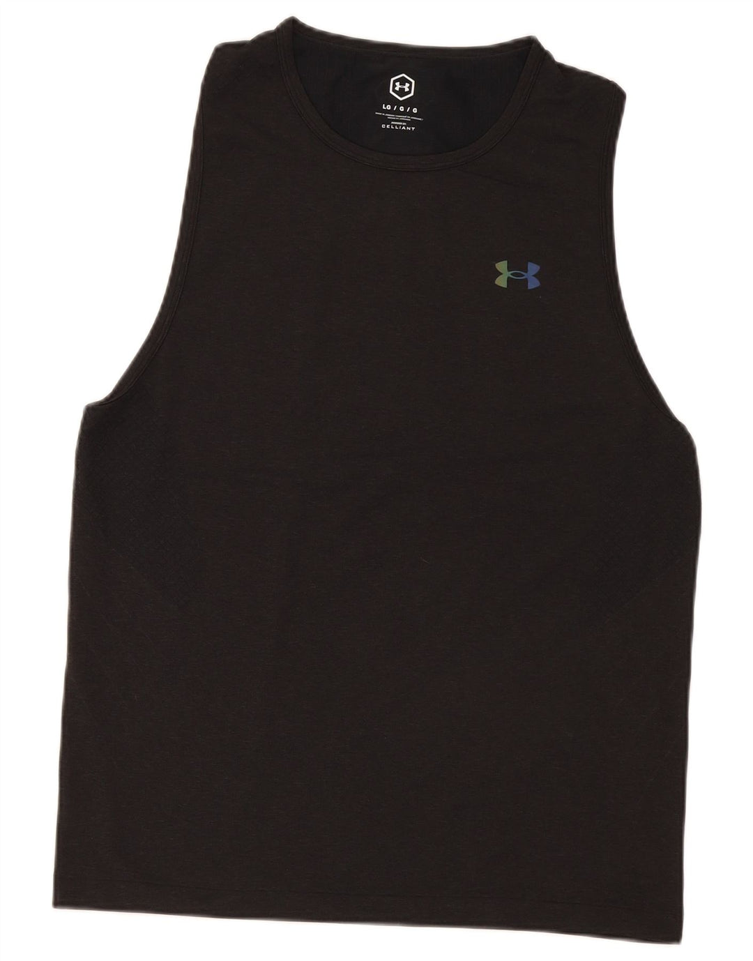 Under Armour Mens Vest Top Large Black