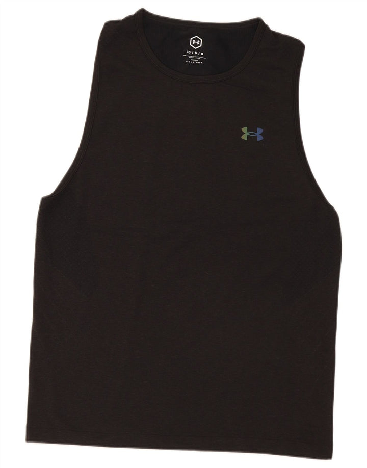 Under Armour Mens Vest Top Large Black