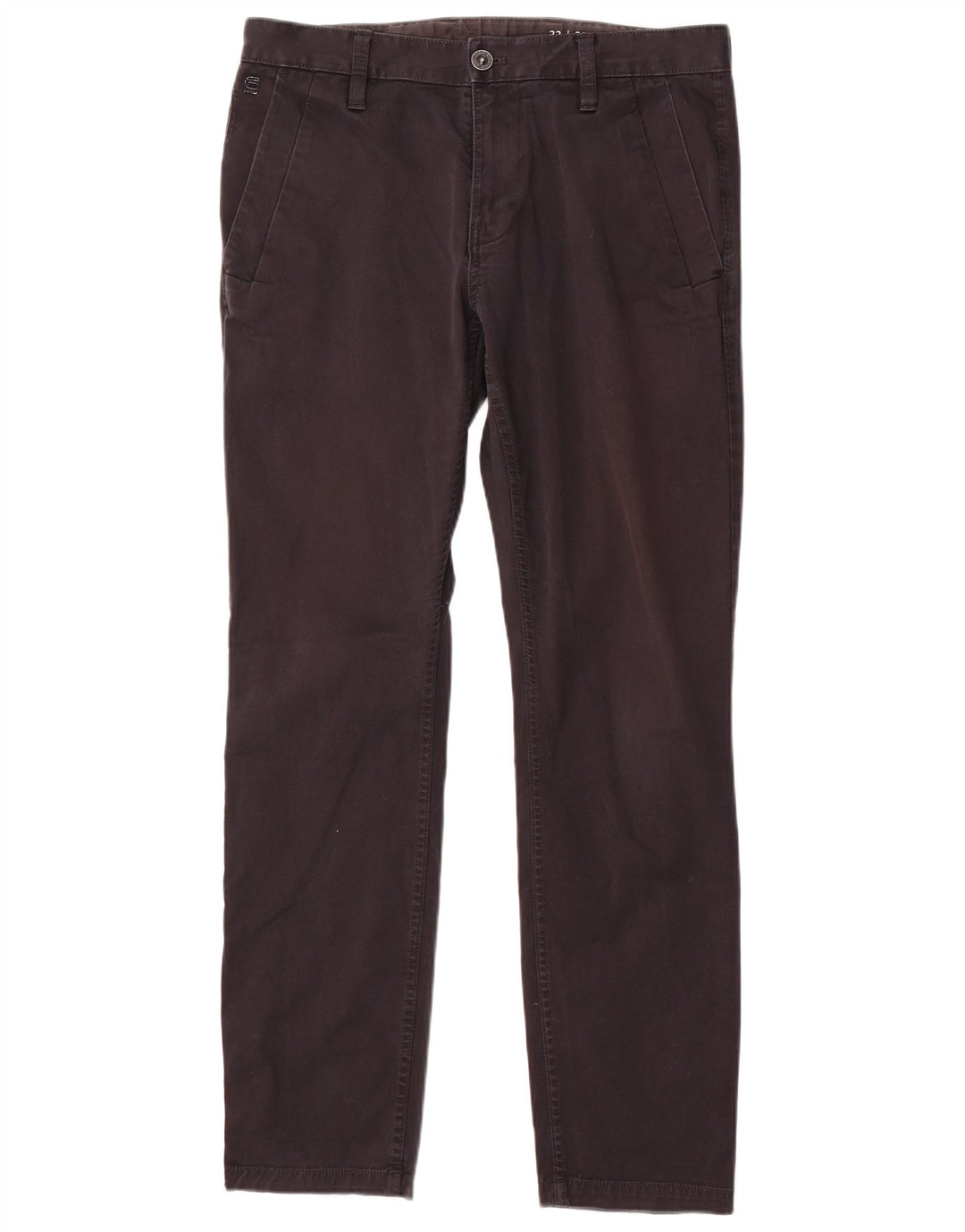 G-Star Mens Slim Chino Trousers  W33 L32 Black