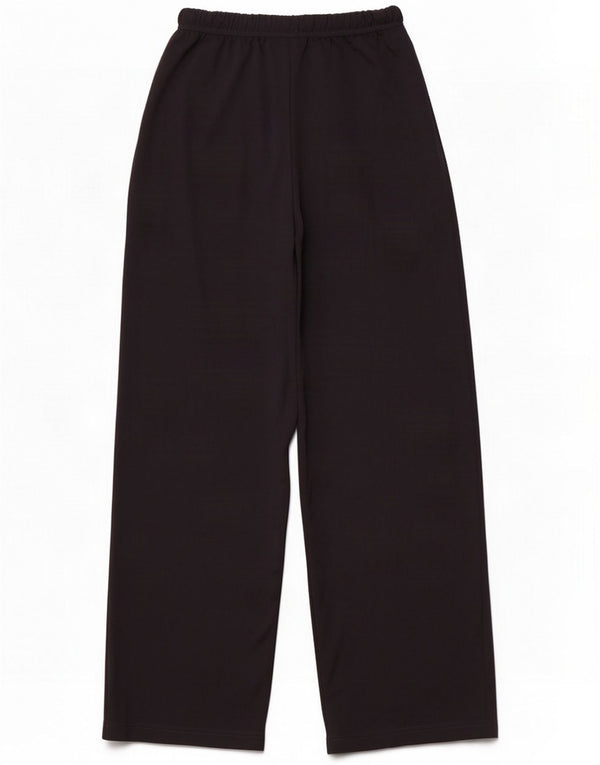 Marella Womens Wide Leg Trousers Small W27 L28 Black Viscose