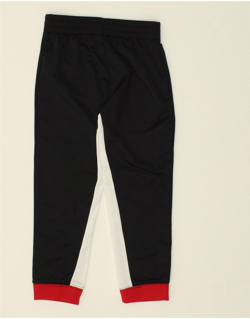 JORDAN Boys Graphic Tracksuit Trousers Joggers 4-5 Years Black Colourblock | Vintage Jordan | Thrift | Second-Hand Jordan | Used Clothing | Messina Hembry 