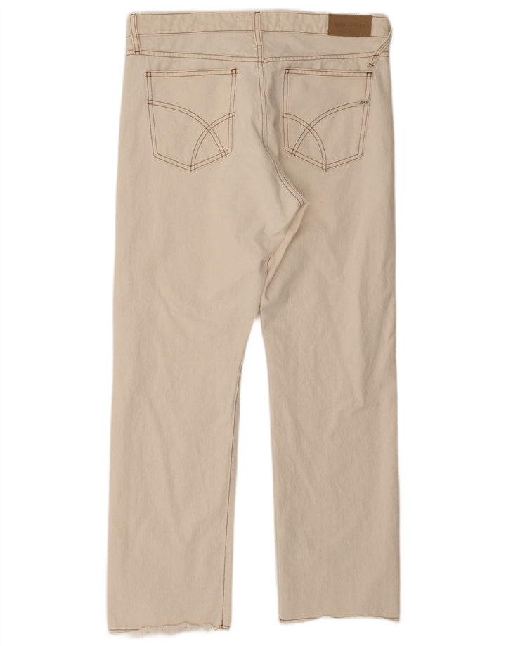 Gas Mens Straight Jeans W31 L28 White Cotton