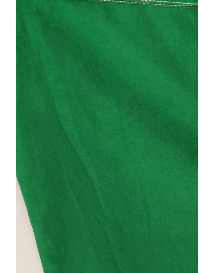 Superdry Mens Graphic Swimming Shorts Small  Green Colourblock Polyester