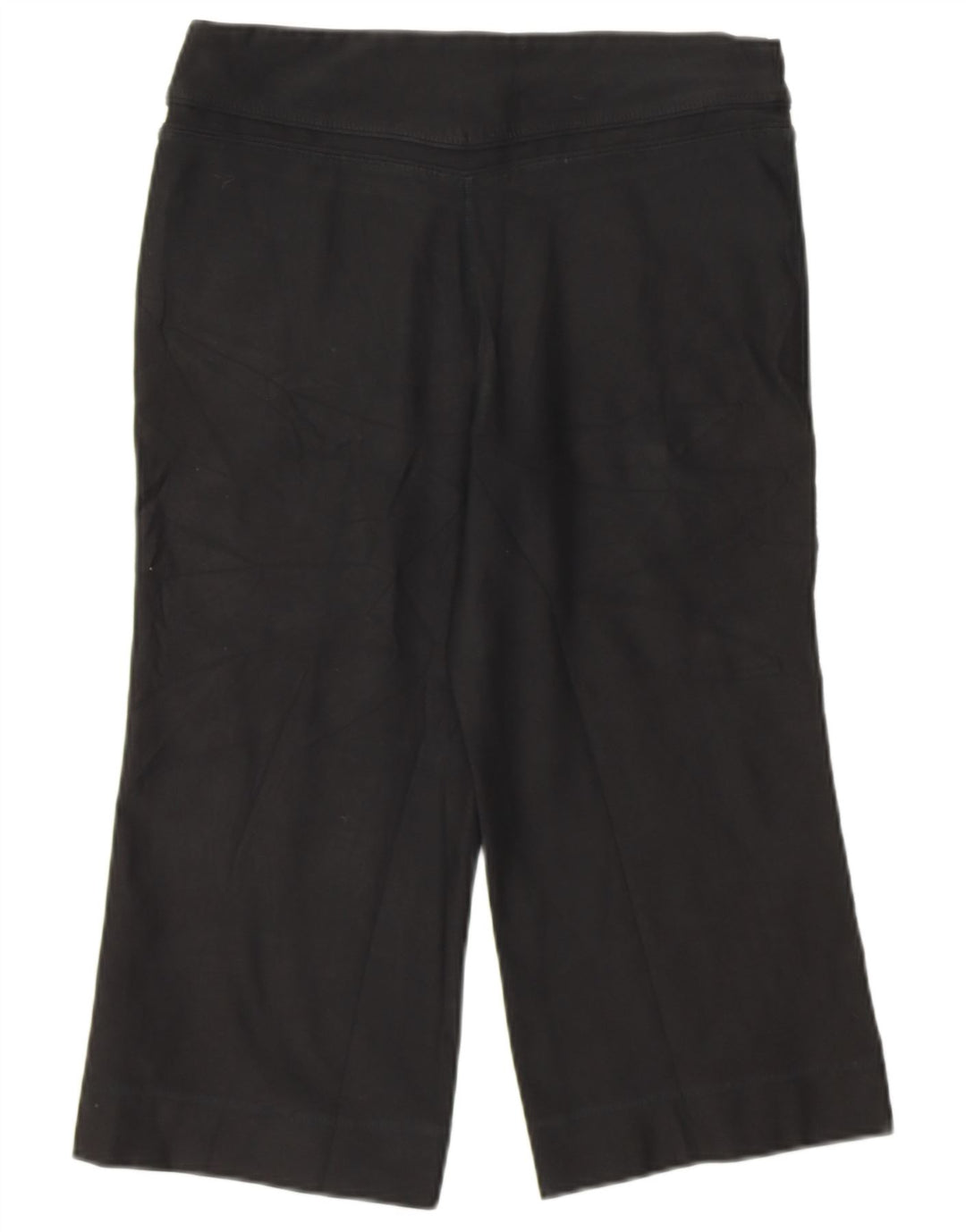 Nike Womens Capri Tracksuit Trousers UK 8/10 Small Black Polyester