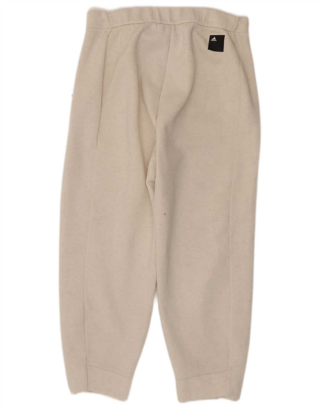 Adidas Womens Tracksuit Trousers UK 12/14 Medium  White Cotton