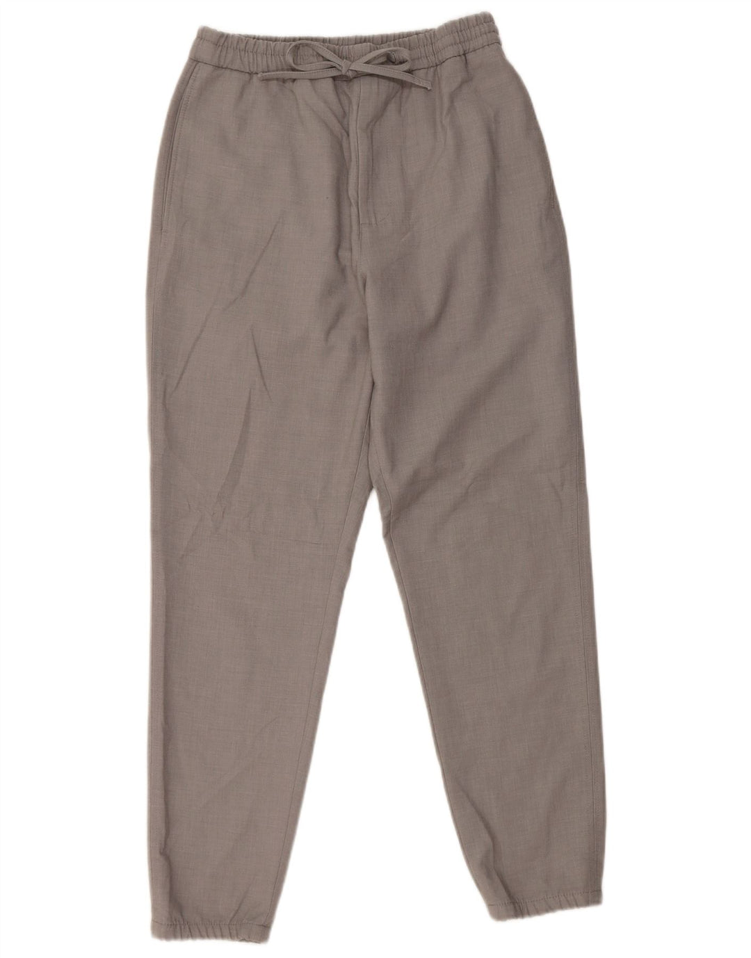 Zara Mens Joggers Chino Trousers Small W30 L28 Grey Polyester