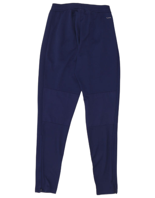 Adidas Mens Climacool Tracksuit Trousers XS  Navy Blue Polyester