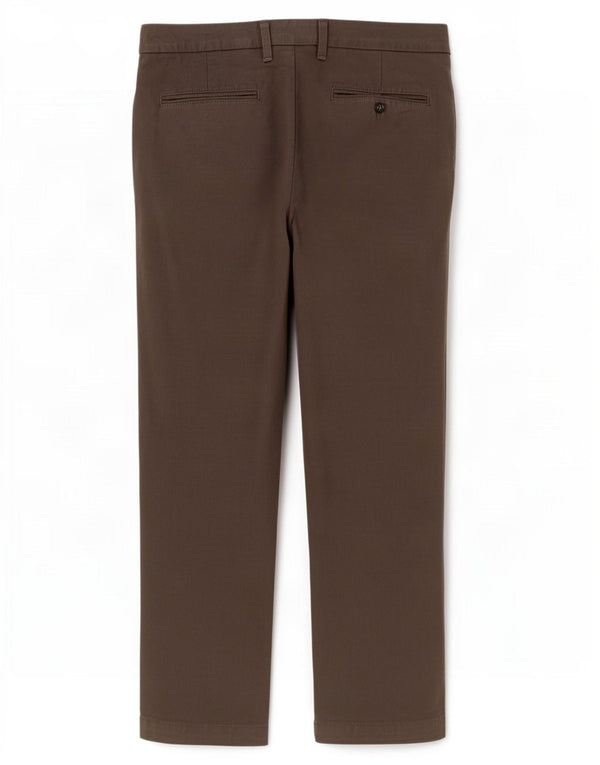 Marks & Spencer Mens Tailored Fit Chino Trousers W36 L31 Grey Linen