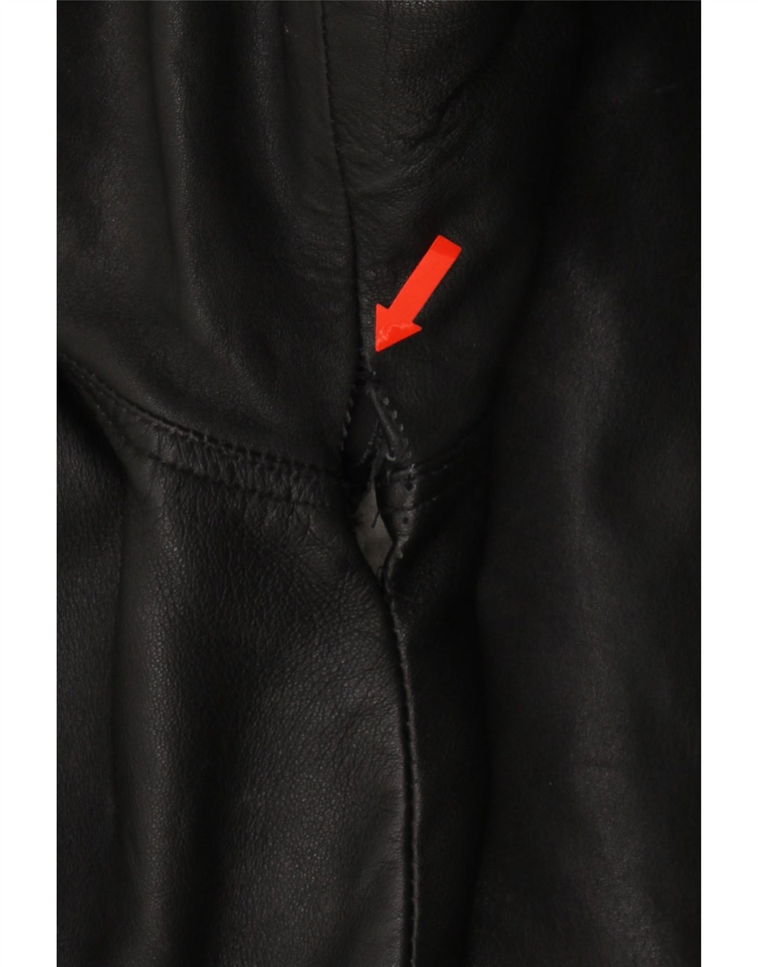 VINTAGE Mens Leather Jacket UK 40 Large Black Leather Vintage Vintage and Second-Hand Vintage from Messina Hembry 