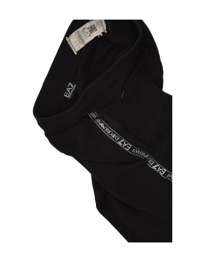 EMPORIO ARMANI Mens Tracksuit Trousers Joggers Small Black Cotton | Vintage Emporio Armani | Thrift | Second-Hand Emporio Armani | Used Clothing | Messina Hembry 