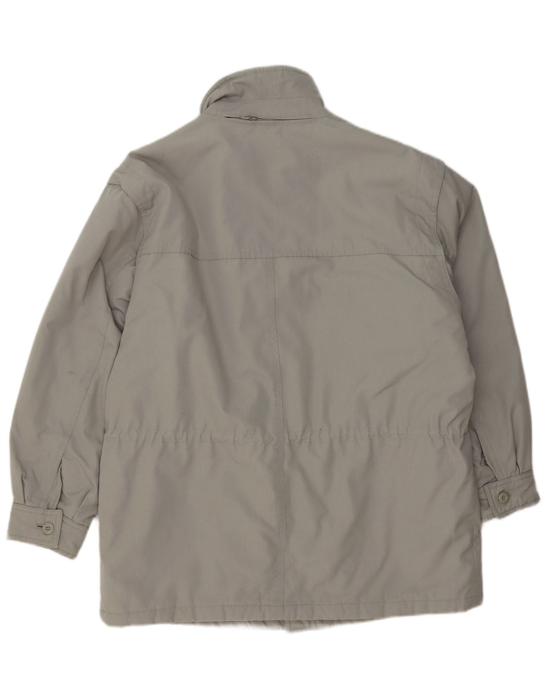 Vintage Mens Hooded Utility Jacket UK 40 Large Grey