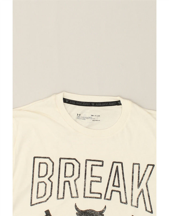 HELLY HANSEN Mens Graphic T-Shirt Top Small White | Vintage Helly Hansen | Thrift | Second-Hand Helly Hansen | Used Clothing | Messina Hembry 