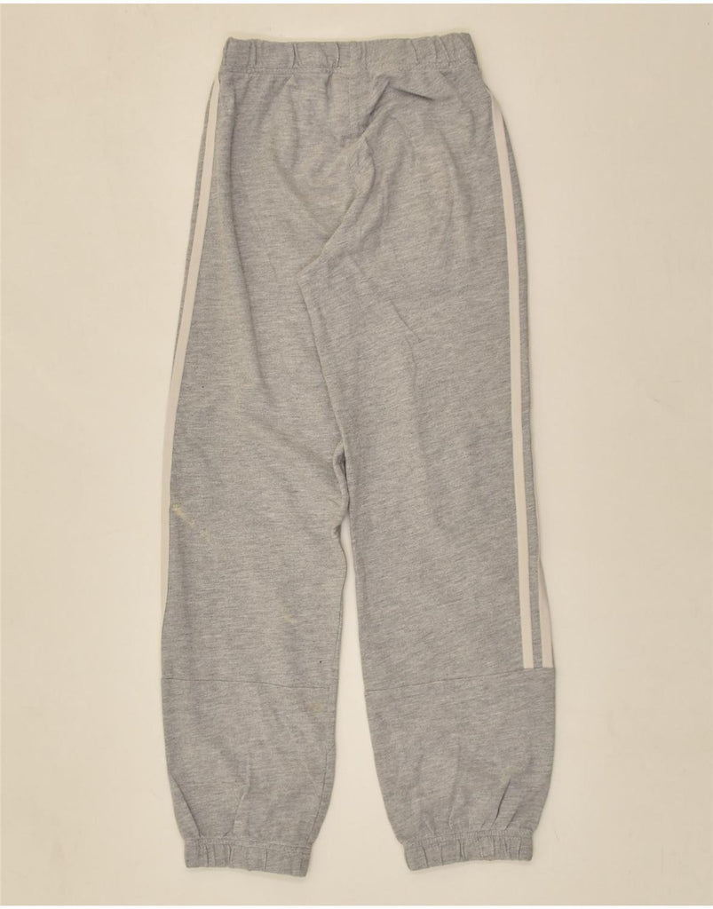 ADIDAS Girls Tracksuit Trousers Joggers 9-10 Years Grey Cotton | Vintage Adidas | Thrift | Second-Hand Adidas | Used Clothing | Messina Hembry 