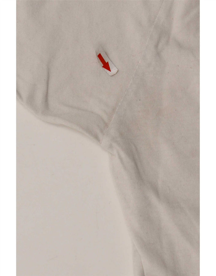 Champion Mens T-Shirt Top XS White Cotton