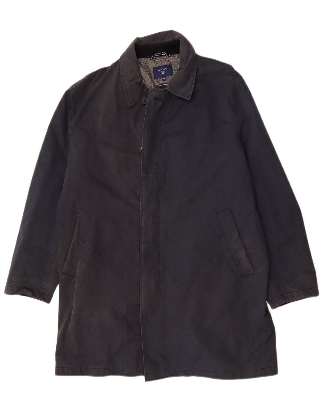 Gant Mens Overcoat UK  44 2XL Navy Blue