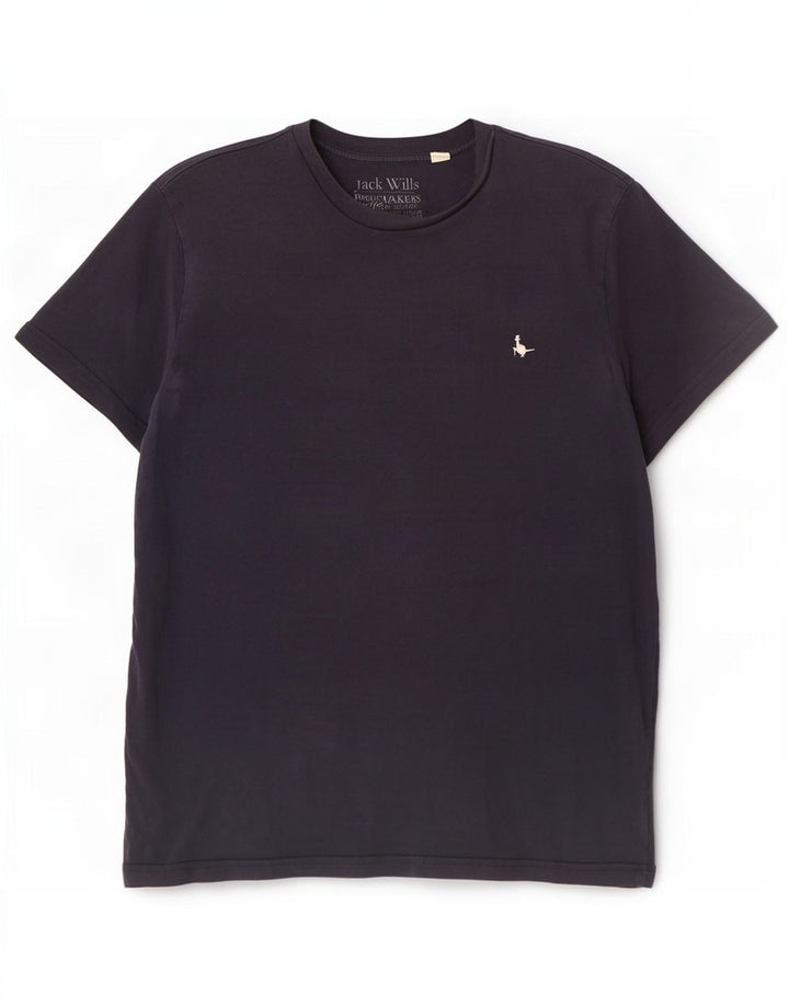 Jack Wills Mens T-Shirt Top Small Navy Blue
