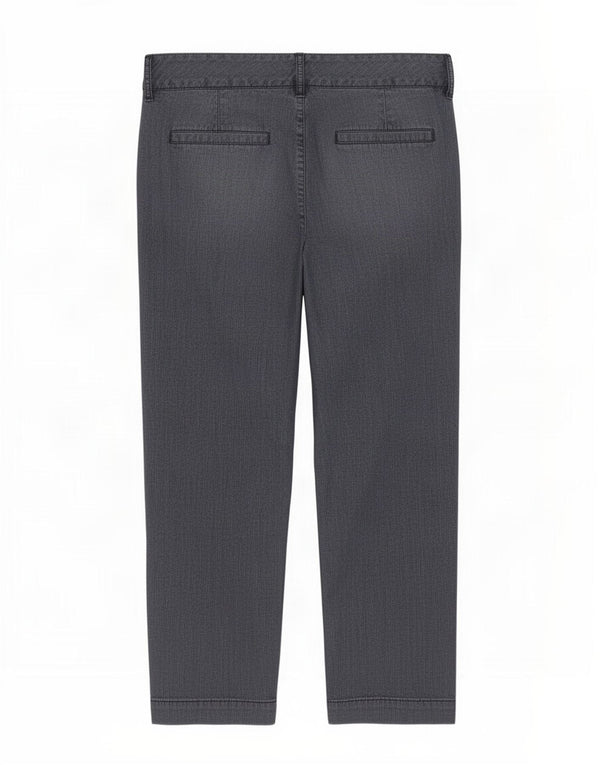 Tommy Hilfiger Womens Capri Trousers US 12 Large W34 L23 Navy Blue Cotton