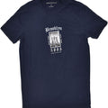 AEROPOSTALE Mens Graphic T-Shirt Top Small Navy Blue Cotton | Vintage Aeropostale | Thrift | Second-Hand Aeropostale | Used Clothing | Messina Hembry 