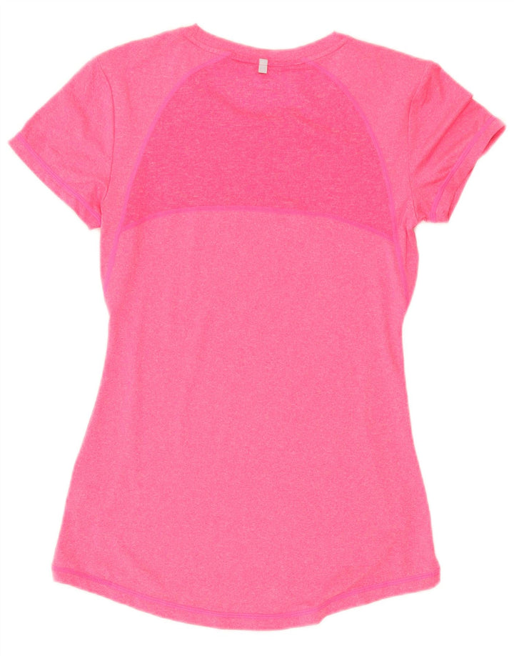 Ellesse Womens T-Shirt Top UK 10 Small Pink Polyester