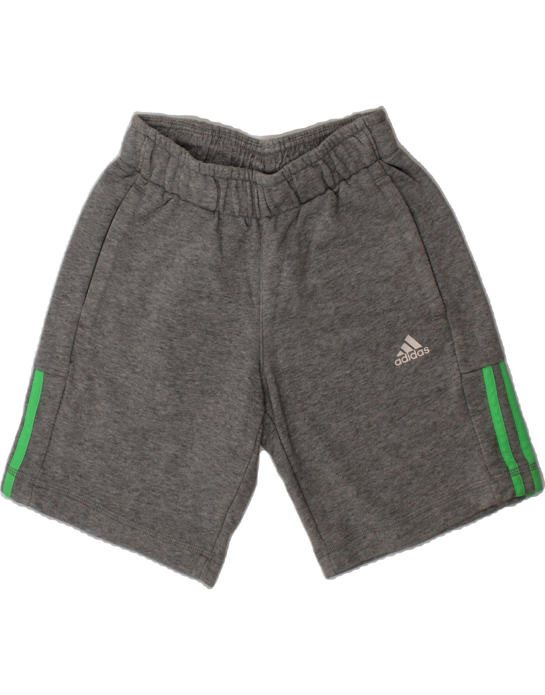 ADIDAS Boys Sport Shorts 9-10 Years  Grey Cotton Vintage Adidas and Second-Hand Adidas from Messina Hembry 