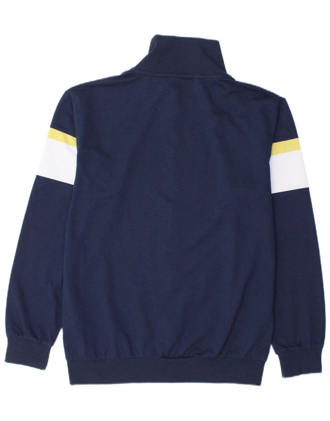 Kappa Mens Tracksuit Top Jacket Medium Navy Blue Colourblock Polyester