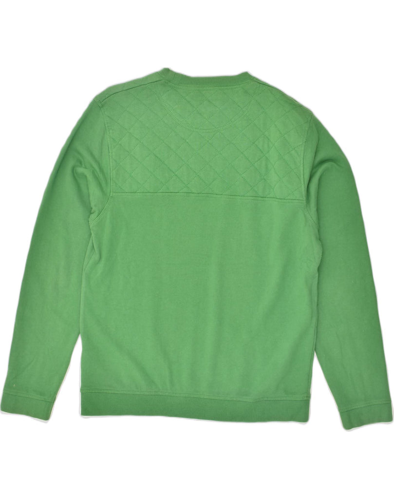 JACK & JONES Mens Sweatshirt Jumper XL Green Cotton | Vintage Jack & Jones | Thrift | Second-Hand Jack & Jones | Used Clothing | Messina Hembry 