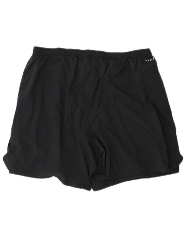 Nike Mens Dri Fit Sport Shorts XL  Black Polyester