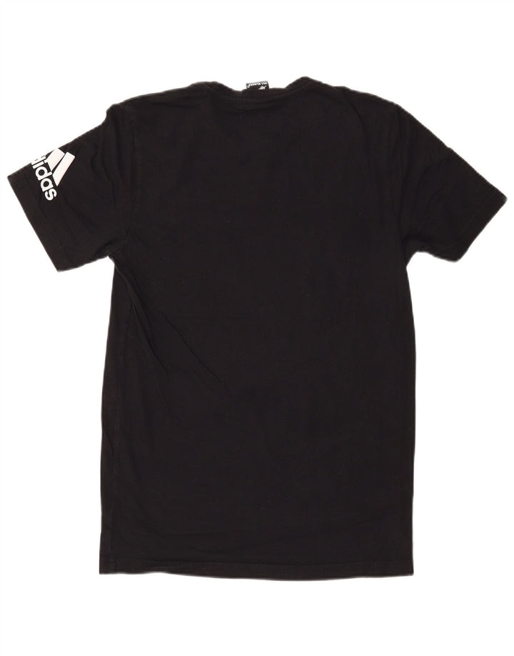 Adidas Mens All Blacks Graphic T-Shirt Top Small Black