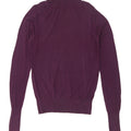 Zara Mens Roll Neck Jumper Sweater Medium Purple