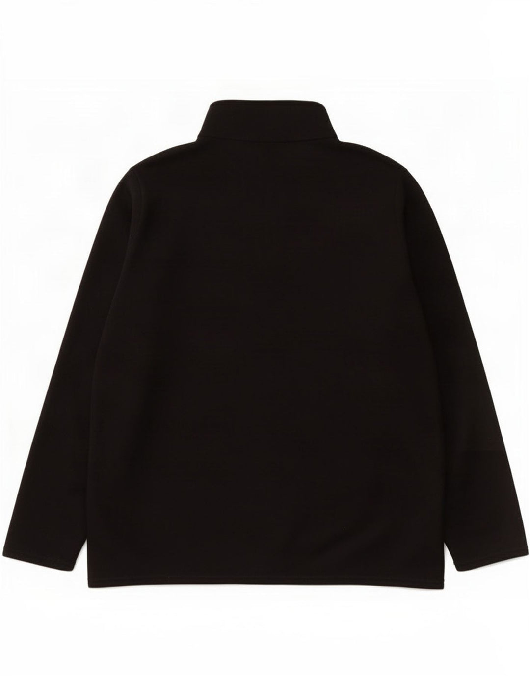 Marks & Spencer Womens Oversized Fleece Jacket UK 24 4XL Black Polyester