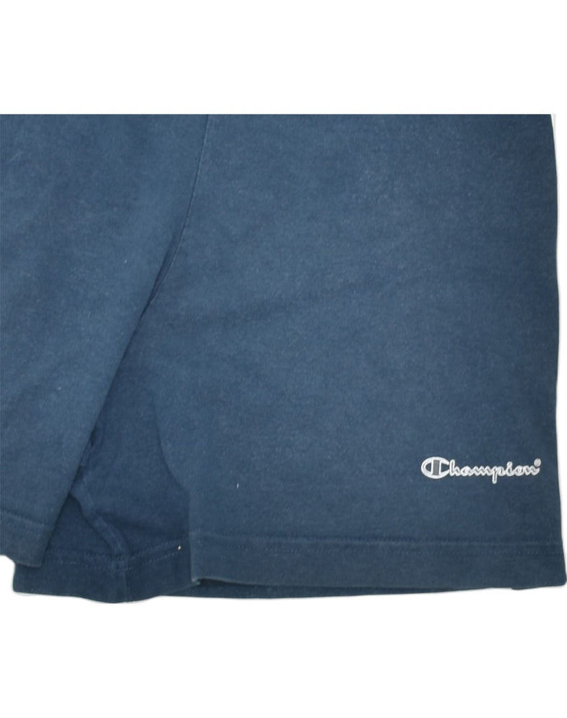 CHAMPION Boys Casual Shorts 14-15 Years XL Navy Blue Cotton | Vintage | Thrift | Second-Hand | Used Clothing | Messina Hembry 