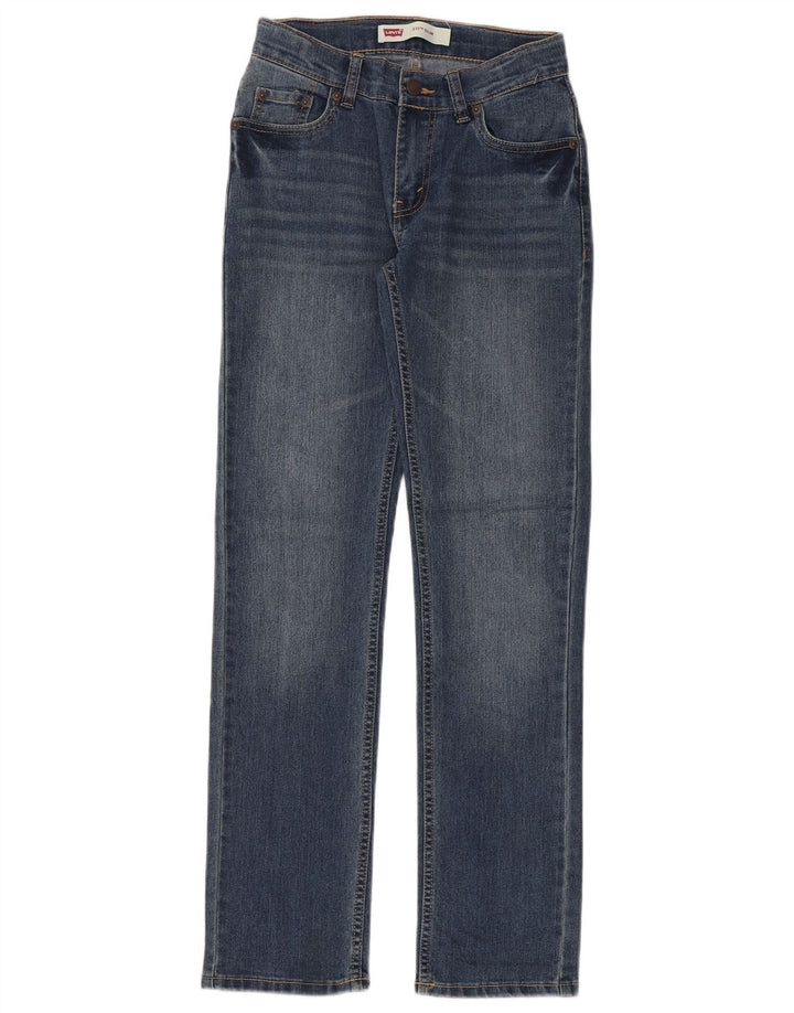 Levi's Boys 511 Slim Jeans 13-14 Years W28 L30 Blue Cotton