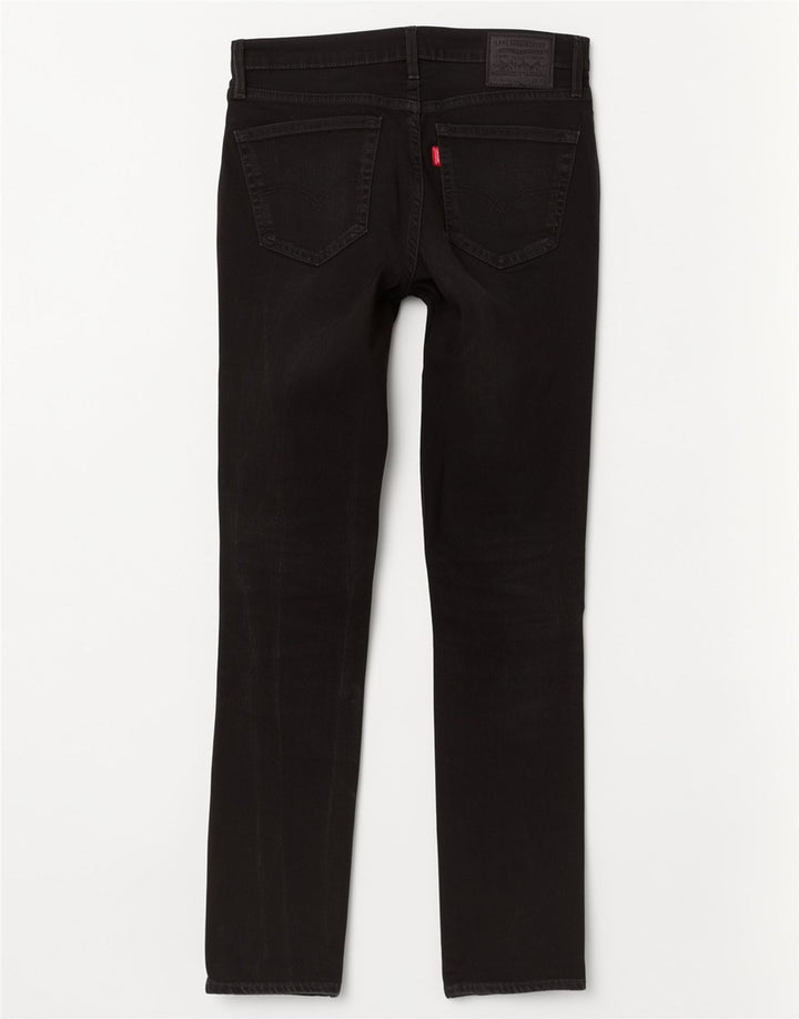 Levi's Mens 511 Slim Jeans  W32 L34 Black Cotton