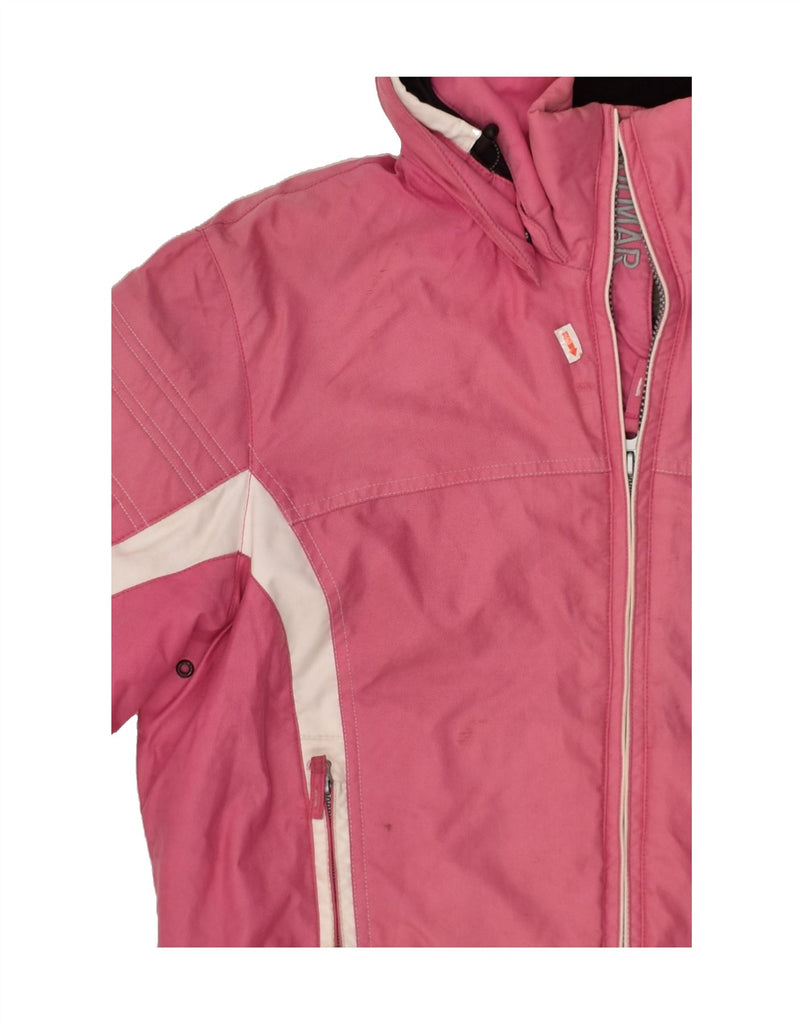 COLMAR Womens Hooded Windbreaker Jacket EU 46 XL Pink | Vintage Colmar | Thrift | Second-Hand Colmar | Used Clothing | Messina Hembry 