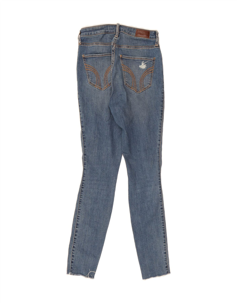 HOLLISTER Womens Curvy High Rise Skinny Jeans US 5 Medium W27 L28 Blue Vintage Hollister and Second-Hand Hollister from Messina Hembry 