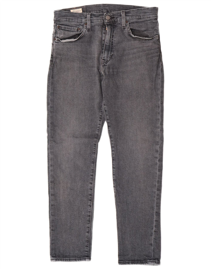 Levi's Mens 512 Slim Tapered Jeans W31 L28 Grey Cotton