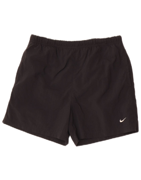 Nike Boys Dri Fit Swimming Shorts 13-14 Years XL Black Nylon