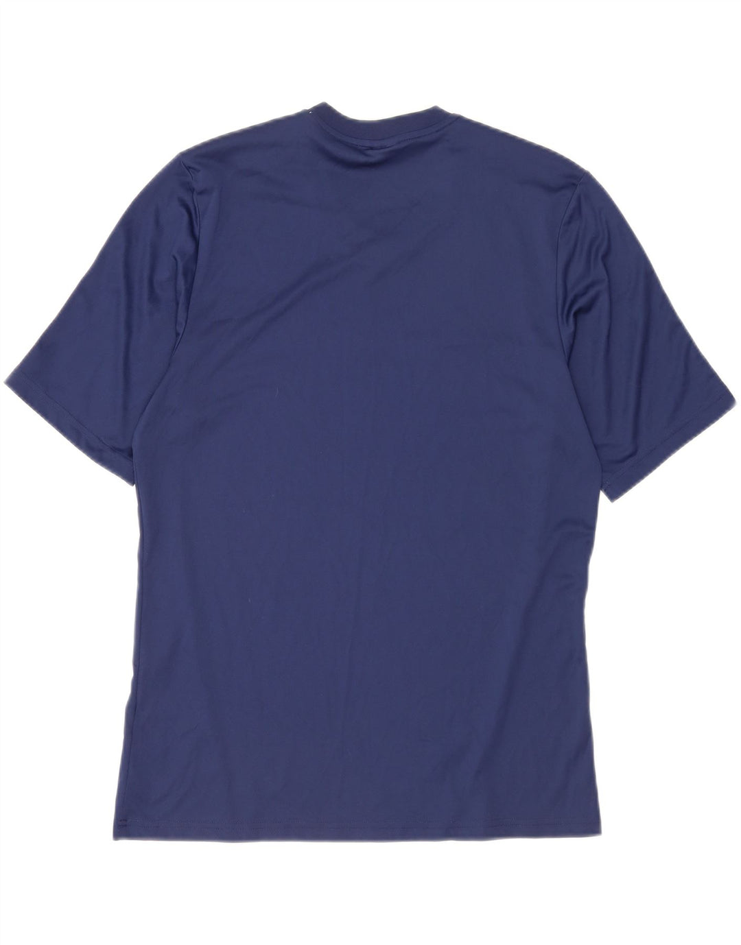 Adidas Mens Climalite T-Shirt Top Large Navy Blue Polyester
