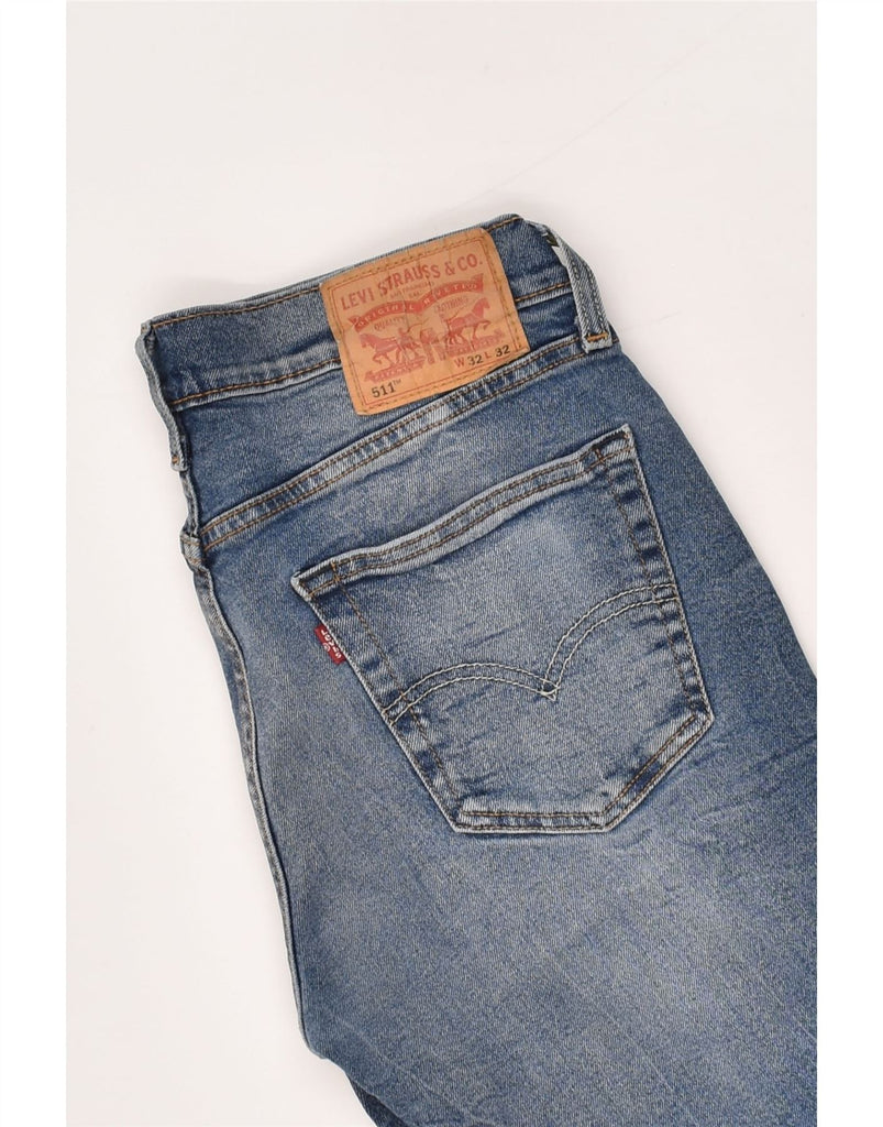 LEVI'S Mens 511 Slim Jeans W32 L32 Blue | Vintage Levi's | Thrift | Second-Hand Levi's | Used Clothing | Messina Hembry 