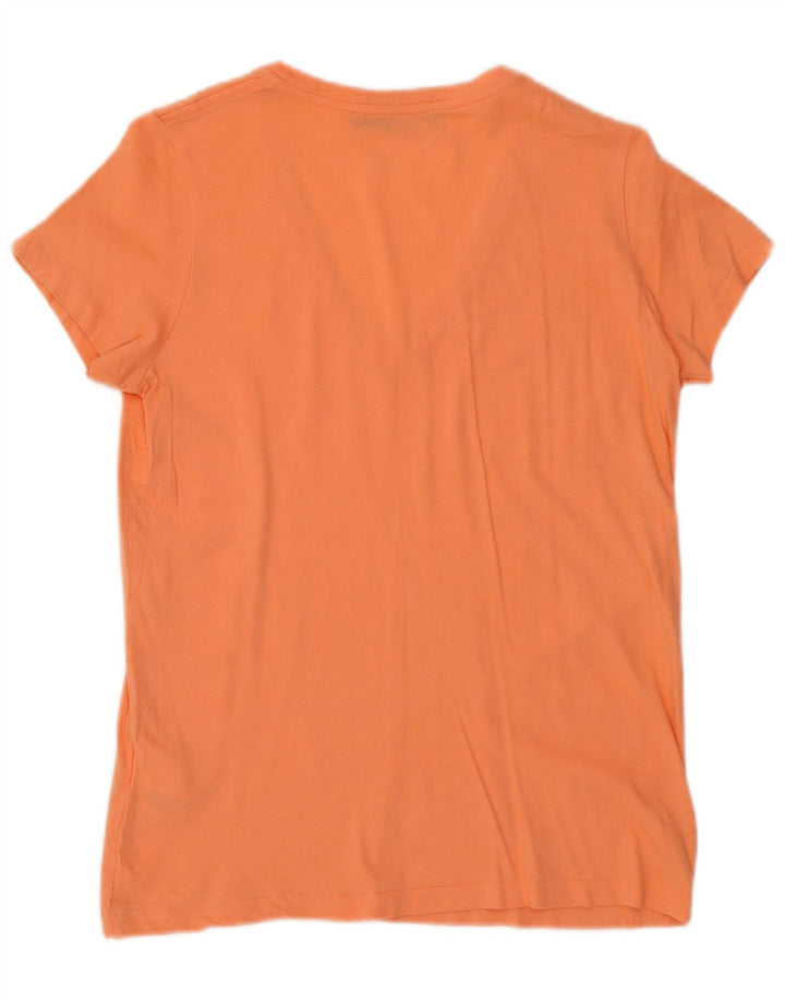 Polo Ralph Lauren Womens T-Shirt Top Small Orange Cotton