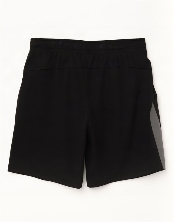 Nike Mens Dri Fit Standard Sport Shorts Small Black Colourblock Polyester