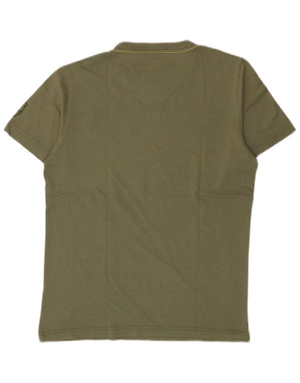 G-Star Mens Graphic T-Shirt Top Medium Khaki Cotton