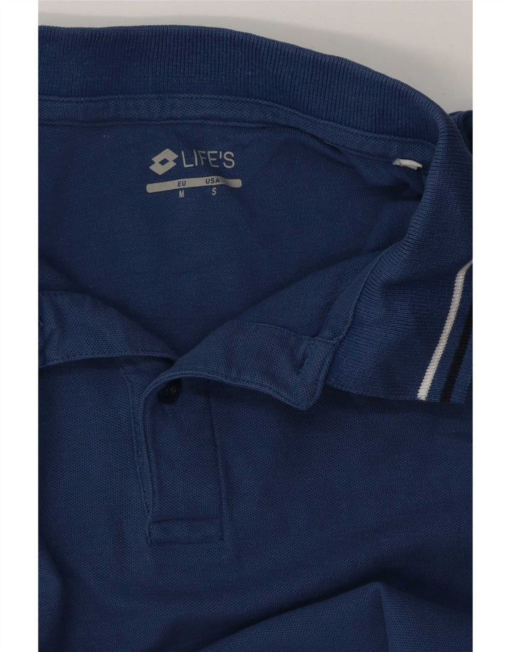 Lotto Mens Polo Shirt Small Blue