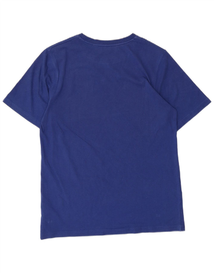 Timberland Boys Graphic T-Shirt Top 15-16 Years Medium Blue Cotton