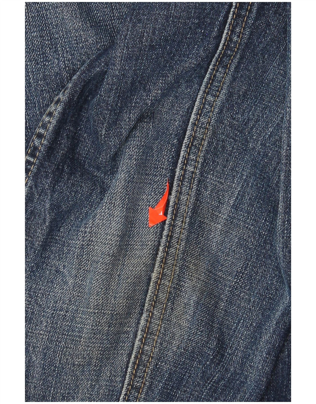 Highland Mens Denim Jacket UK 40 Large Blue