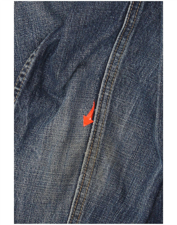 Highland Mens Denim Jacket UK 40 Large Blue