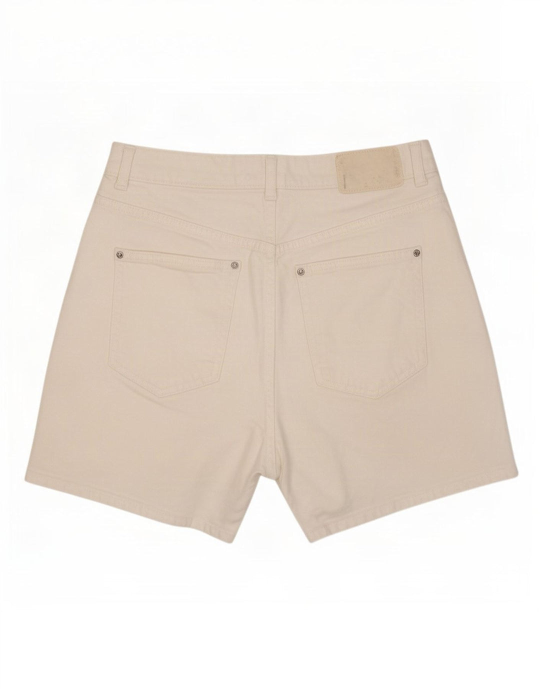 Zara Womens Denim Shorts EU 40 Medium W30 White