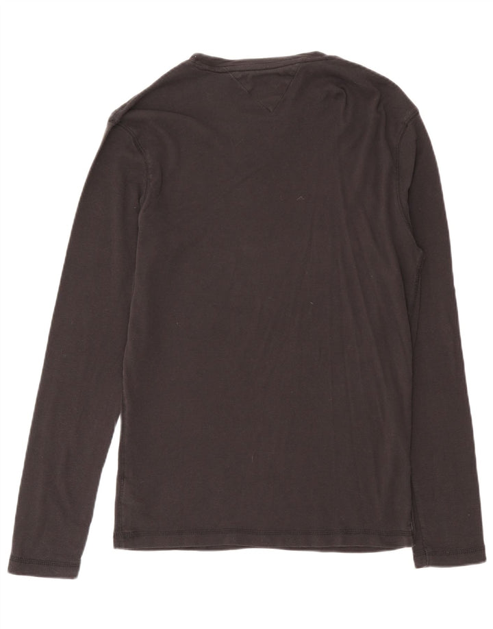 Tommy Hilfiger Mens Top Long Sleeve XL Grey Cotton