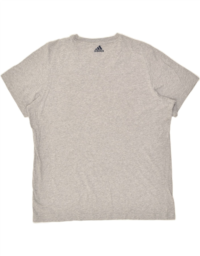 ADIDAS Mens Graphic T-Shirt Top XL Grey | Vintage Adidas | Thrift | Second-Hand Adidas | Used Clothing | Messina Hembry 